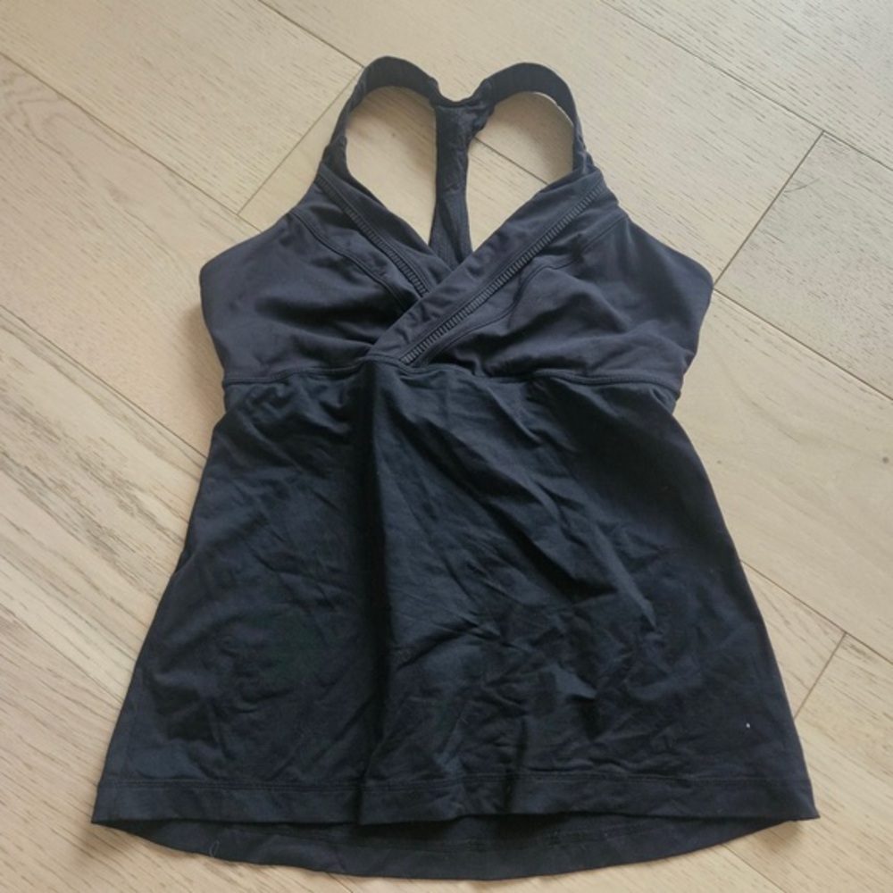 Black Women's Racerback Sleepwear Tank